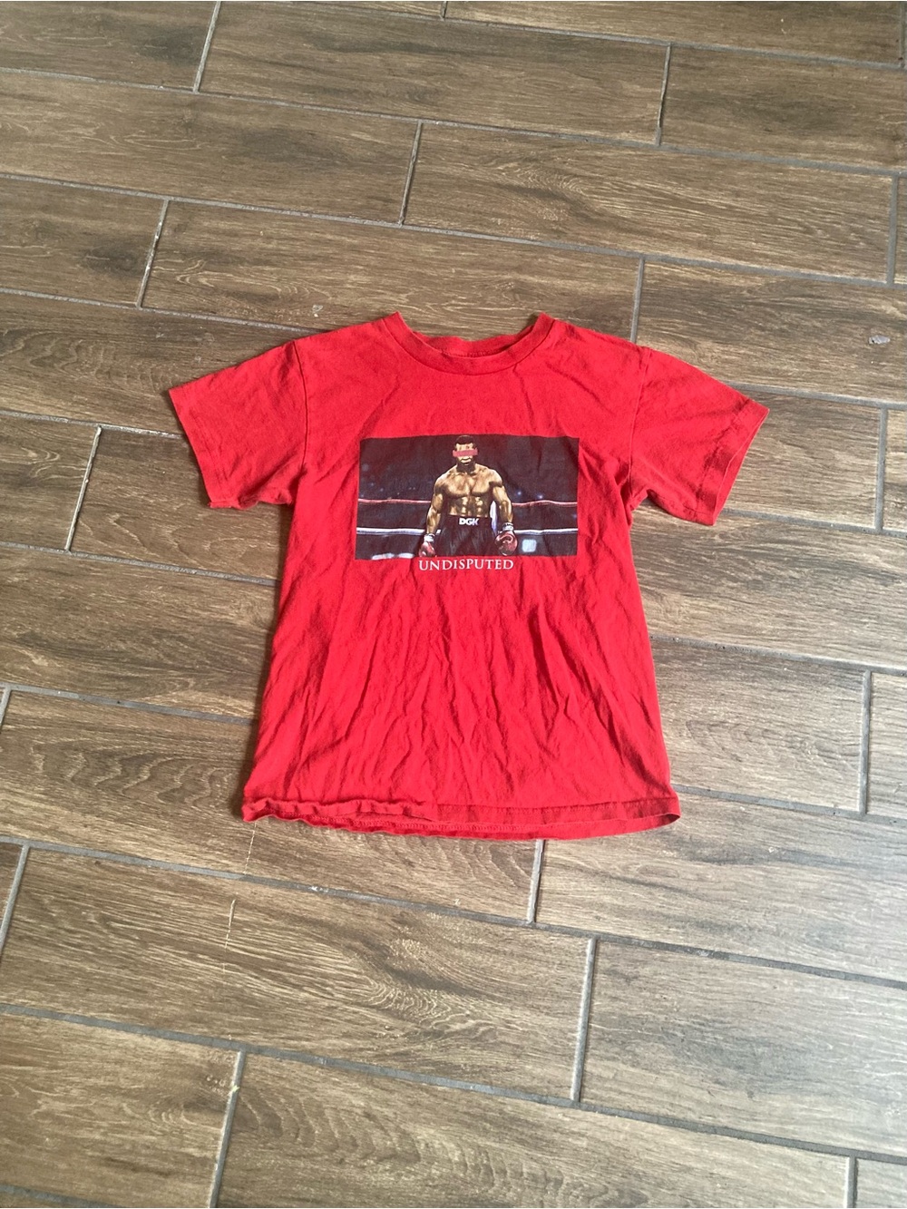 Red DGK Mike Tyson boxing tee